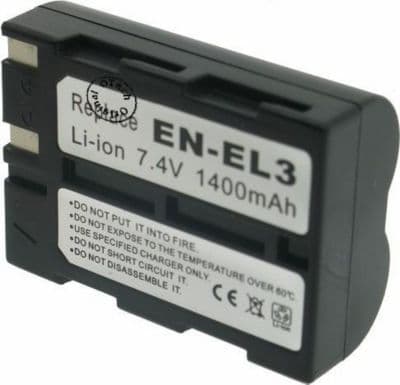 OTECH Batterie compatible avec NIKON D90