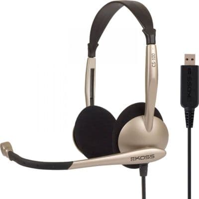 Ecouteurs KOSS CS100 USB Casque d'Écoute Filaire