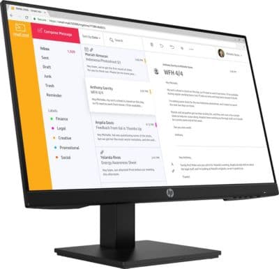 Ecran PC HP P24h G4 - 24" FHD Reconditionné