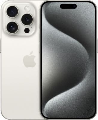 Smartphone APPLE iPhone 15 Pro Titane Blanc 512Go 5G Reconditionné