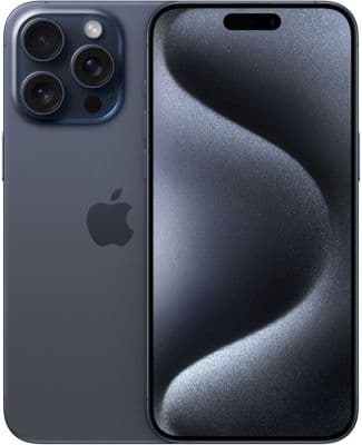 Smartphone APPLE iPhone 15 Pro Max Titane Bleu 256Go 5G Reconditionné