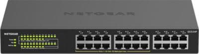 Switch ethernet NETGEAR Switch RJ45 Giga 24 Ports GS324P-100EUS