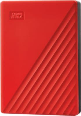 Disque dur externe WESTERN DIGITAL 2.5'' 4To My Passport Rouge