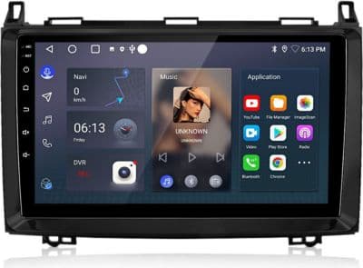 Autoradio connecté JUNSUN pour Mercedes Vito Sprinter SWC Carplay