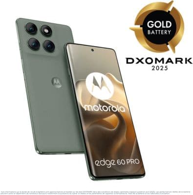 Smartphone MOTOROLA Edge 60 Pro 512Go Vert 5G