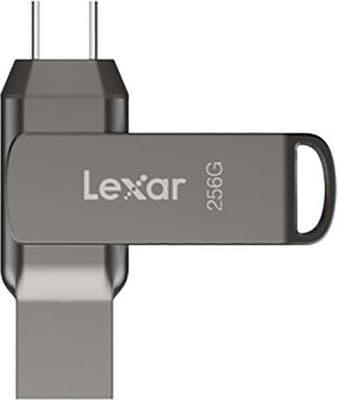 Clé USB LEXAR 256 Go USB-A / USB-C D400 Ultra Rapide