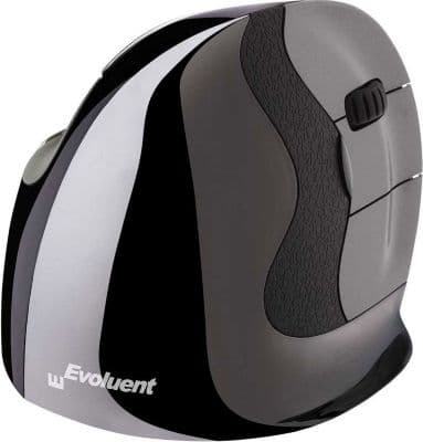 Souris sans fil EVOLUENT Small D Gris 3200dpi RF Droitier 6b