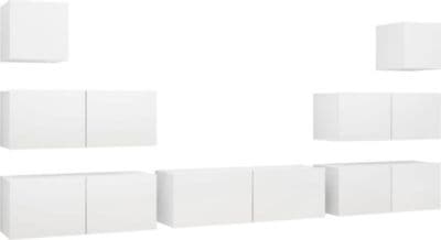 Meuble TV HELLOSHOP26 Ensemble de meubles armoire buffet TV té