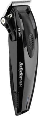 Tondeuse cheveux BABYLISS E958E, molette réglable, 45 hauteurs de coupe, précision 0,5 mm, autonomie 30 mn