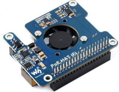 Kit évolutif WAVESHARE PoE HAT pour Raspberry Pi 5