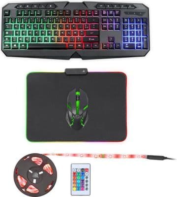 Pack clavier et souris gamer LIVOO Pack Gaming LIVOO TEA285
