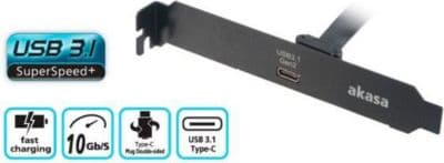 Hub USB C AKASA AK-CBUB37-50BK