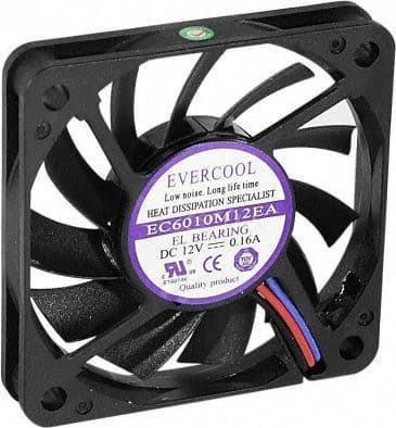 Ventilateur PC SPIRE 60x60x10 EL BEARING