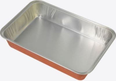 Barquette aluminium KRAMPOUZ Lot de 2 barquettes pour Barbecue Mythic