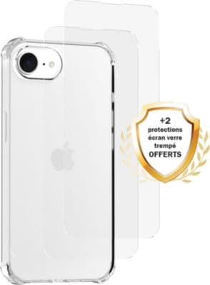 Coque EVETANE iPhone 16e/17e + 2 Vitres