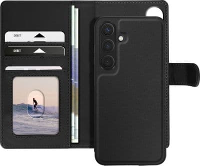 Etui MAYAXESS Samsung Galaxy S24 Coque Amovible Noir