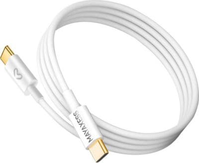 Câble USB MAYAXESS 1m USB-C pour Samsung Galaxy S25 Plus