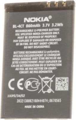 Kit de remplacement DIVERS accu nokia 2720/5310/6600/6700s/7210sn