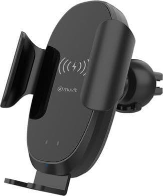 Support smartphone MUVIT Chargeur Induction Qi avec Câble USB-C