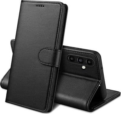 Coque PHONILLICO Samsung Galaxy A14 4G/5G - Etui noir