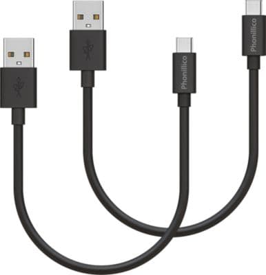 Câble USB C PHONILLICO 20 cm Huawei Y8P / P SMART 2020