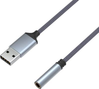 PHONILLICO USB Audio vers Jack femelle 3,5mm TRRS