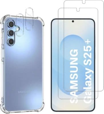 Pack PHONILLICO Samsung Galaxy S25 Plus - Coque+Verre
