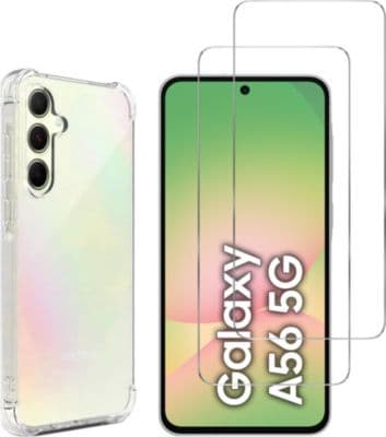 Pack PHONILLICO Samsung Galaxy A56 5G - Coque + Verres