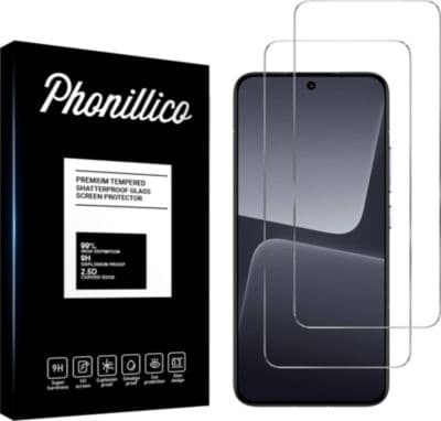 Protège écran PHONILLICO Xiaomi 13/Xiaomi 14/Xiaomi 15 - Verre x2