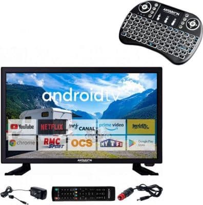 TV LED ANTARION Pack Tv Led 22" 55cm Téléviseur Hd Conn