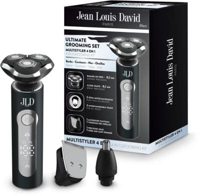 Tondeuse barbe JEAN LOUIS DAVID Ultimate Grooming Set 4 en 1