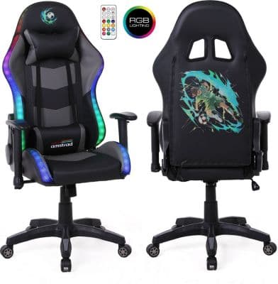 Chaise gaming AMSTRAD ELITE-LED-SOCCER