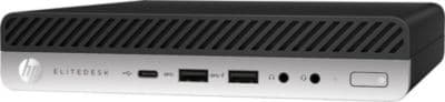 Unité centrale HP EliteDesk 800 G4 DM - 8Go - SSD 256Go Reconditionné