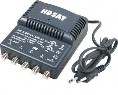 Amplificateur TV HDSAT Hdsat Amplificateur Antenne Tv Tnt 4 Sor