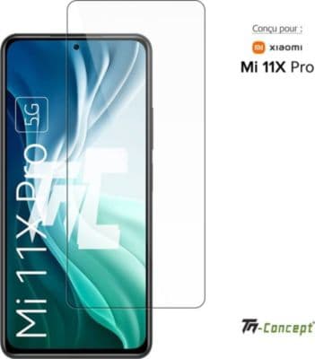 Protège écran TM CONCEPT Verre trempé pour Xiaomi Mi 11X Pro