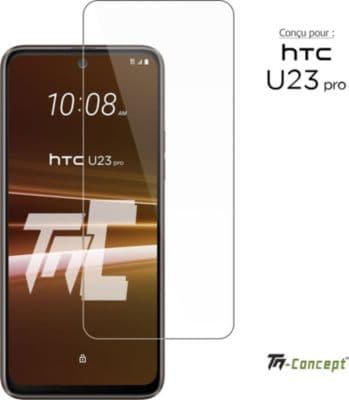 Protège écran TM CONCEPT Verre trempé pour HTC U23 Pro TM Concept