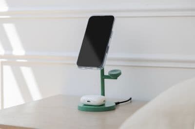 Chargeur CASYX 3 en 1 Charge rapide Qi2 vert