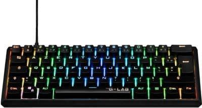 THE G-LAB Clavier Gaming mécanique - THE G-LAB - KEYZ THALLIUM - Rouge