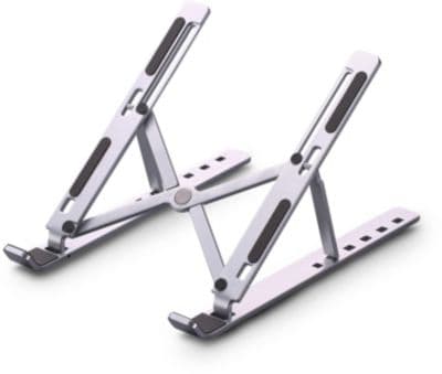 Support ordinateur portable URBAN FACTORY Pliable en aluminium