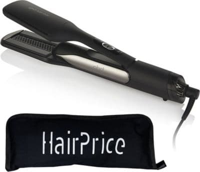 Lisseur séchant GHD Duet noir avec pochette