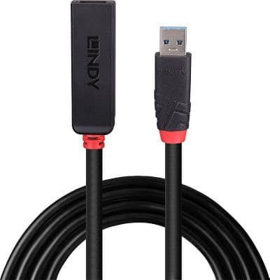 Extendeur LINDY Rallonge USB 3.0 5Gbps active slim 5m
