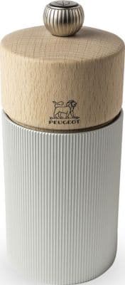 Moulin à poivre PEUGEOT Line Aluminium et Bois Naturel & Alu