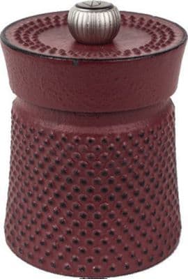 Moulin à poivre PEUGEOT Bali Fonte Acier Rouge Mat 8cm