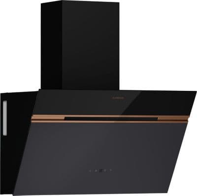 Hotte décorative murale inclinée KLARSTEIN Alina 60 cm 680 m³/h CEE A++ Noir