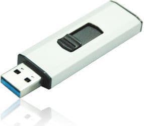 Clé USB MEDIA-RANGE 128 go Super Speed 3.0 blanc