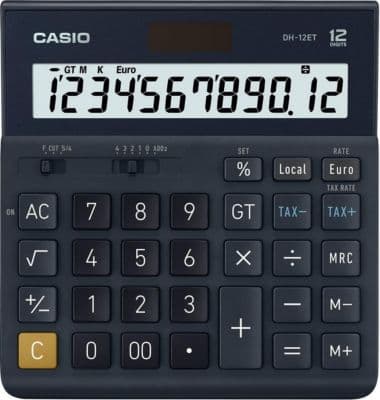 Calculatrice standard CASIO Casio DH-12ET