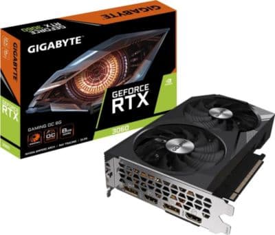 Carte graphique GIGABYTE Gigabyte GeForce RTX 3060 GAMING OC 8G