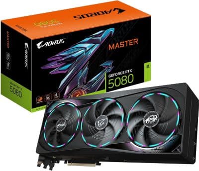 Carte graphique GIGABYTE AORUS GeForce RTX 5080 MASTER