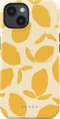 Coque BURGA Coque pour iPhone 13 Lemon Tart Burga