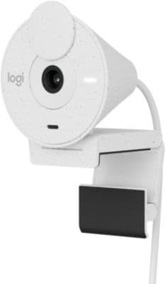 Webcam LOGITECH Brio 300 Full HD avec micro - Blanc